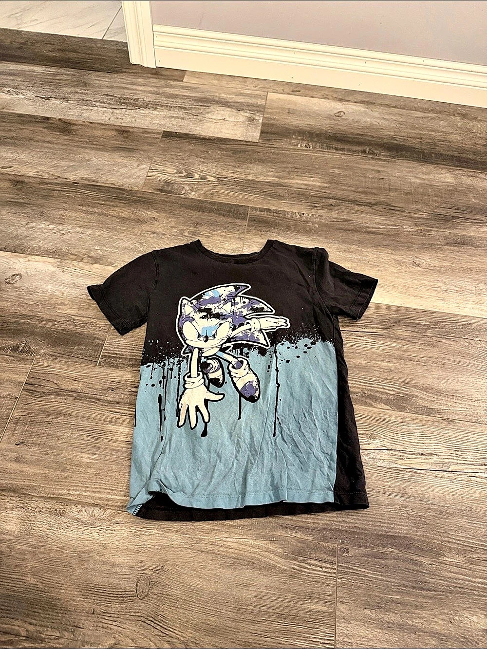 Next Sonic the Hedgehog graphic tee Black & Blue Boys 9 Years